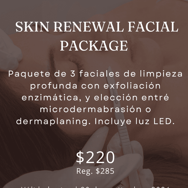 Skin Renewal Package at Blue Astra Esthetic in Vega Alta, PR